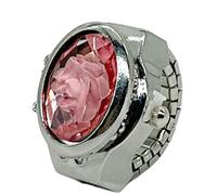 EUBEISAQI Finger Ring Watch - Vintage Finger Clock - Creative Novelty Bling Watches, Adjustable Jewelry Watches for Women Men