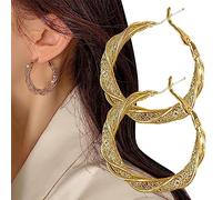 EUBEISAQI Magnetology Lymphatic Earrings, Magnetology Women's Germanium Activity Earrings, Magnetic Activity Magnetology Germanium Hoop Earrings For Lymphatic Health