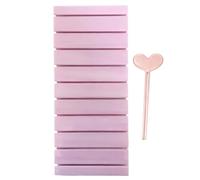 EUBEISAQI Nail Foil Roll Holder | Portable Small 10-Slot Case - Manicure Organizer Box Foil Rolls - for Professionals Women Girls Students Brides Collectors Home Apartment Salon