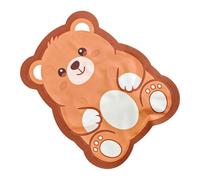 EUBEISAQI Pet Cooling Mat | Water Filling Ice Rug | Scratch-proof Bear Shape Self Cooling Pet Mat 30x38x2cm,for Small Medium Large Dog Puppy Kitten Crate Kennel Floor Sofa Home Travel