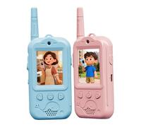 EUBEISAQI Video Walkie Talkie - Real Time Communication Tool | Kids Video Walkie Talkies Rechargeable | for Family Friends Children Easter Christmas Home Indoor Travel Camping