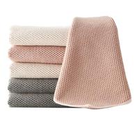 EubooTree Barista Towel 6 Pack, Extra Thick Microfiber Coffee Cleaning Cloths, Espresso Machine Accessories for Coffee Bar, Steam Wand, Countertop, Milk Frother, 12”x12”