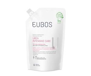 EUBOS Urea Intensive Care, 10% Urea Body Lotion Refill Bag, Moisturiser for Dry, Flaky Skin, Relieves Itching, Skin Compatibility Dermatologically Confirmed, 400 ml
