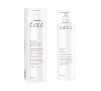 Eubos Wash emulsion with dosage red | 400 ml | against blemished skin | gentle body cleansing | skin compatibility dermatologically tested | pH neutral