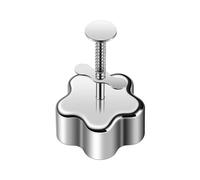 EUBUY Rice Ball Mold Rice Ball Maker 304 Stainless Steel Rice Ball Mould Rice Press Mould Metal Sushi Maker for Kids Home Kitchen DIY Sushi Meat Cakes and Mousse Cakes Heart Shaped Style