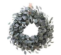 Eucalyptus Garland - Spring Summer Green Garland, Home Porch Farm Decorations | Autumn Crown Harvest Thanksgiving Festival Indoor Decorations, Garland