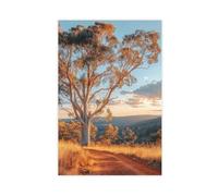 Eucalyptus Landscape Poster Canvas Poster Bedroom Decor Landscape Office Room Decor Gift 8" L X 12" W