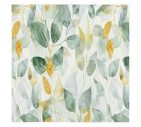 Eucalyptus Leaves Design Homes Cloth Napkins Cloth Napkin Set of 6 Washable Reusable Table Dinner Napkins for Weddings Parties Holiday Family Dinners 50.8 x 50.8 cm