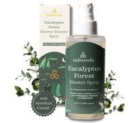 Eucalyptus Shower Spray Spa Feel - Escape to Serene Eucalyptus Forest (1200+ Sprays) | 100% Natural Essential Oil Spray, Infused with FlowerBACH™ Remedy | Eucalyptus Shower Steamers for Sinus Relief