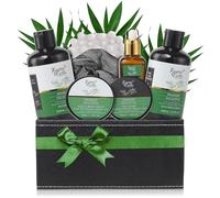 Eucalyptus Spearmint Spa Bath Set. Christmas Mint Bath Gift Basket for Men Women & Couples. Best Spa Basket for Men, Husband, Dad! (XL, Spearmint Eucalyptus)