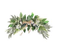 Eucalyptus Swag Green Leaves Silk Wedding Decor 55cm | This artificial eucalyptus swag brings a refreshing touch of nature to your with vibrant green silk leaves.