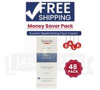 Eucerin 5% Urea Face Cream 50ml - Bulk Dry Skin Moisturiser Wholesale PACK OF 48