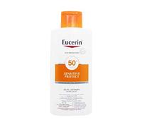 EUCERIN 856-25720 Sensitive Protect Sun Lotion Extra Light SPF50+ 400 ml for adults, built for hydration, nourishment and skin care, 400 ml, spf50, light