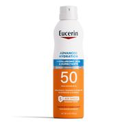 Eucerin Advanced Hydration Sunscreen Spray SPF 50 Lightweight Sunscreen Lotion Spray Hypoallergenic Fragrance Free and Alcohol Free 6 Fl Oz