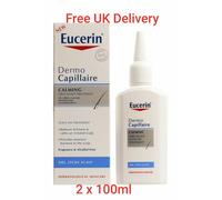 Eucerin Calming Scalp Treatment for Dry Itchy Scalp100ml X 2 Packs NEW
