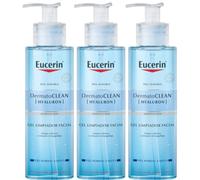 Eucerin DermatoClean Refreshing Cleansing Gel 200mlx3