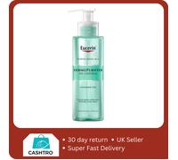 Eucerin DermoPURIFYER Face Wash Cleansing Gel with Salicylic Acid for Acne Prone Skin 200ml