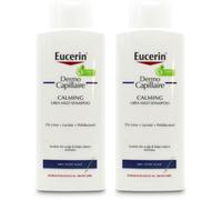 Eucerin Dermocapillaire Calming Urea Shampoo 250ml X 2