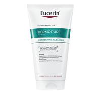 Eucerin Dermopure Clinical Correcting Cleanser 150ml, Non-Comedogenic Face Wash with 2% Salicylic Acid, AHA & PHA for Oily Skin, Facial Cleanser for Post-Acne Marks