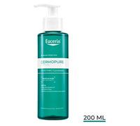 Eucerin Dermopure Clinical Purifying Cleanser 200ml, Facial Cleanser with Salicylic Acid & AHA/PHA, Cleanser for Sensitive, Oily Skin, Non-Comedogenic Face Wash