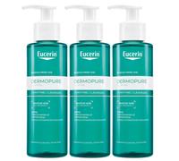 Eucerin Dermopure Clinical Purifying Facial Cleanser 3 x 200ml