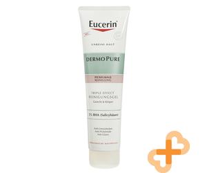 EUCERIN DERMOPURE Triple Effect Cleansing Gel Face and Body 150 ml Post Acne