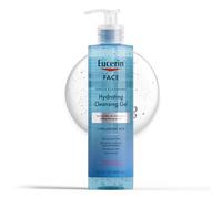 Eucerin Face Gentle Cleansing Hydrating Cleansing Gel, Daily Face Wash and Makeup Remover with Hyaluronic Acid, 13.5 Fl Oz Bottle