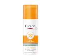 Eucerin Sun Oil Control Face Protection Sun Cream for Oily & Blemish Prone Skin SPF 50+, 50ml