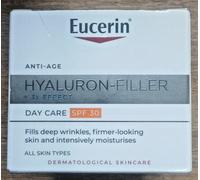EUCERIN HYALURON FILLER + 3x EFFECT DAY CARE SPF30 50ml NEW BOXED BB 05/2028