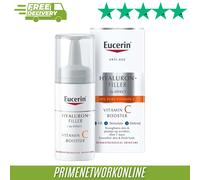 Eucerin Hyaluron-Filler Vitamin C Booster 8ml 100% ORIGINAL ⭐⭐⭐⭐⭐