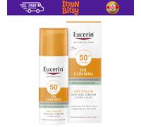 Eucerin Oil Control Sun Gel-Cream Dry Touch SPF 50+ 50m 100% GENUINE NEW
