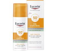 Eucerin Oil Control Sun Gel-Cream Dry Touch SPF 50+ 50ml, Unscented Sun...