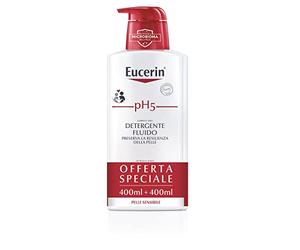 Eucerin Ph5 - Detergente Fluido, 2 x 400ml