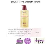 EUCERIN Ph5 Oil Bath 400ml Brand New Great Children under 3 to Adults Soothing