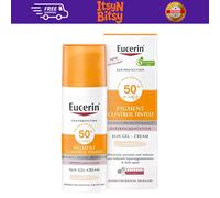 Eucerin Pigment Control Sunscreen Gel-Cream SPF50+ (Light Shade)- 50ml 100%