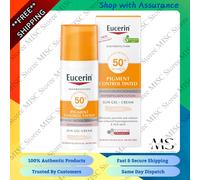 Eucerin Pigment Control Tinted Sun Gel- Cream Light Spf 50+ UVA 50ml (BB:09/25)