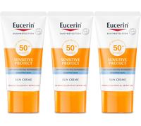 Eucerin Sensitive Protect Sun Creme SPF50+ 50ml X 3