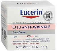 Eucerin Sensitive Skin Experts Q10 Anti-Wrinkle Face Creme 1.70 oz (Pack of 2)