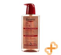 EUCERIN Shower Gel and Oil PH5 for Dry Sensitive Skin 400ml Gently Cleanses