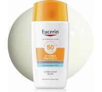 Eucerin Sun Face Hydro Protect Ultra-Light Fluid SPF 50+ 50Ml, Facial Sunscreen
