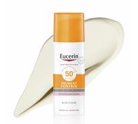 Eucerin Sun Face Pigment Control Fluid SPF 50+ 50 ml (Pack of 1), White