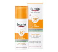 Eucerin Sun Oil Control Face Protection Sun Cream for Oily & Blemish Prone Skin SPF 50+, 50ml