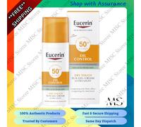 Eucerin Sun Oil Control Face Protection Sun Cream for Oily & Blemish Prone Skin SPF 50+, 50ml