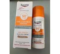 Eucerin Sun Protection Oil Control Gel-Cream TINTED MEDIUM SPF50+ 50 ml NEW