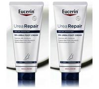 Eucerin Urea Repair Foot Cream | Moisturizing Heel and Immediate Relief from Callus Pressure Dry and Cracked Skin 10% Urea - 100ml (Pack of 2)