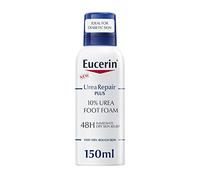 Eucerin UreaRepair Plus 10% Urea Foot Foam 150ml, Moisturising Foam for Very Dry Feet, Foot Treatment Skincare with Urea and Ceramides