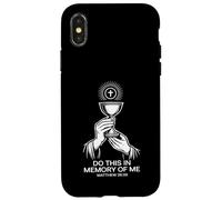 Eucharist Chalice Matthew 26:28 Christian Communion Case for iPhone X/XS