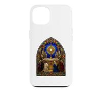 Eucharistic Adoration Gothic Cathedral Mosaic Artwork Art Case for iPhone 13