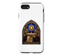 Eucharistic Adoration Gothic Cathedral Mosaic Artwork Art Case for iPhone SE (2020) / 7/8