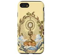 Eucharistic Adoration of the Holy Sacrament Vintage Catholic Case for iPhone SE (2020) / 7/8